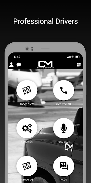CM Driving Services Screenshot 2