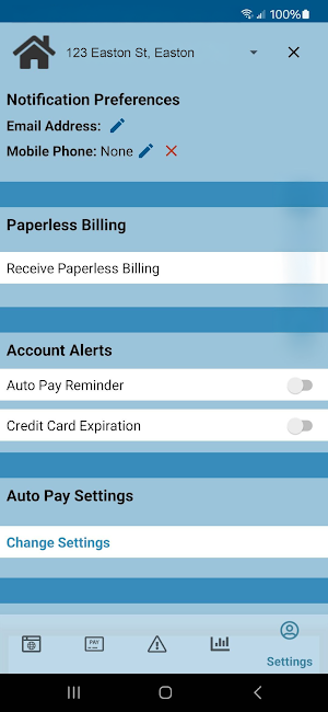 EU - MyAccount Screenshot 2