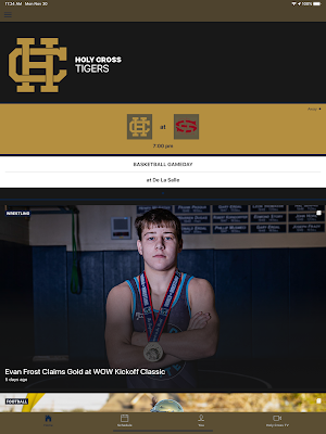 Holy Cross School Athletics Screenshot 3