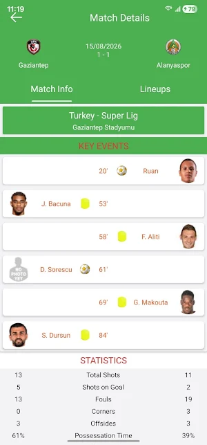 Football Live Streaming Screenshot 0