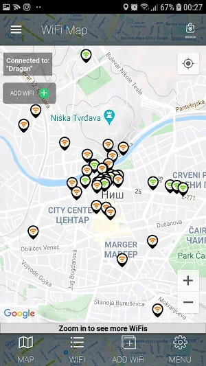 WiFi Map : Find or Share a Password Near You Screenshot 0