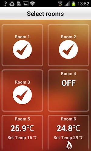 Heatmiser Screenshot 1
