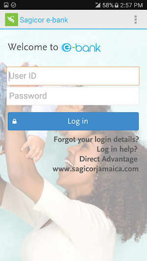 Sagicor eBank Screenshot 1