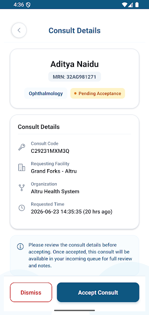 FabrixMed Provider Screenshot 1