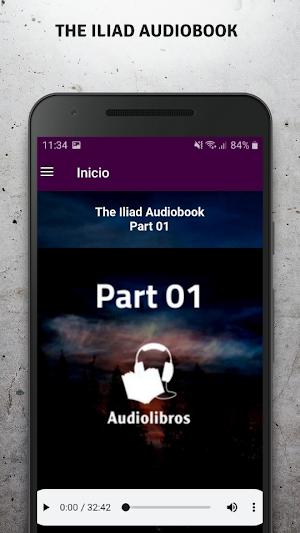 The Iliad Audiobook Screenshot 2