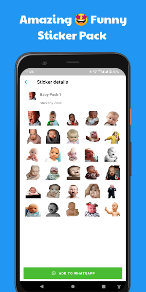 Baby Sticker - WASticker Screenshot 2