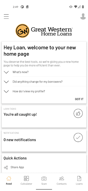 Great Western Home Loans Screenshot 0