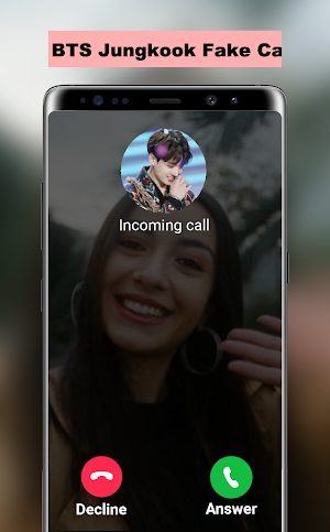 Jungkook Fake Call Screenshot 2