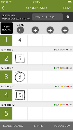 Centennial Golf Course Screenshot 2