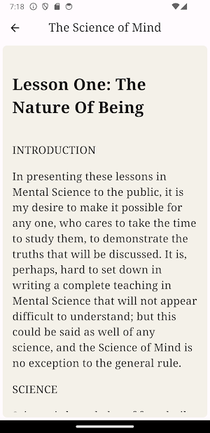 The Science of Mind Screenshot 2