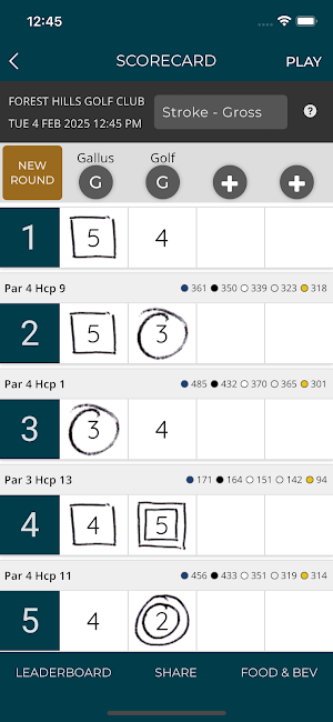 Forest Hills Golf Club Screenshot 2