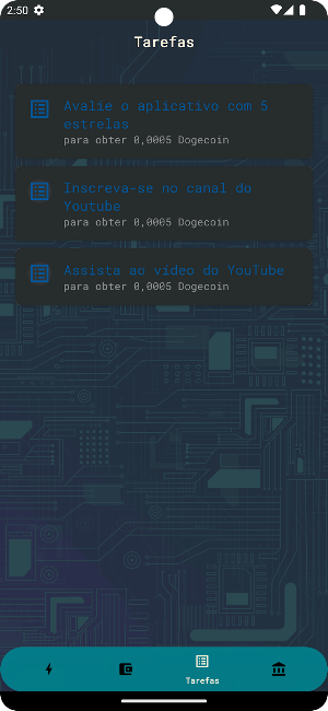 Minerador DogeCoin Screenshot 2