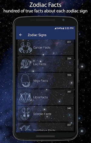 Zodiac Signs Facts Screenshot 2