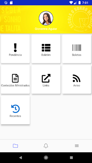 Escola O Sonho de Talita Screenshot 1