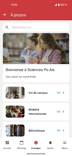 Sciences Po Aix Screenshot 2