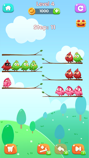 Feather Palette Sort:Bird Screenshot 1