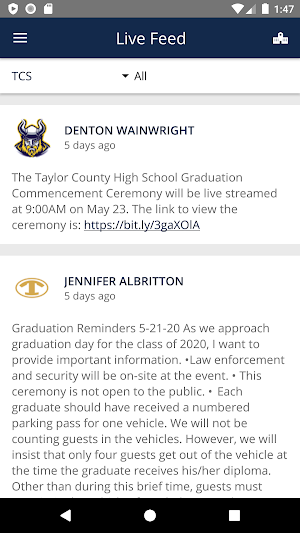 Taylor County Schools, GA Screenshot 2