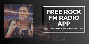 102.7 Fm Radio Station Vancouver Canada Rock Music Screenshot 1