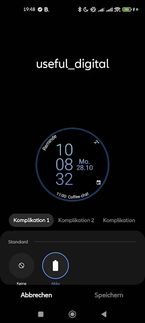 Informative Digital Watchface Screenshot 1