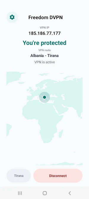 Freedom DVPN Screenshot 0