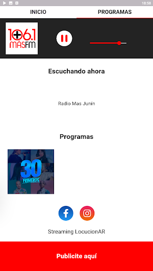 Radio Mas Junín Screenshot 1