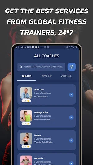 Mevolife Online Fitness Screenshot 2