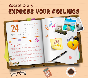 My Diary with Lock - Journal Screenshot 0