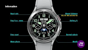 JW027 jwstudio watchface Screenshot 1