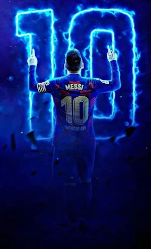 Soccer wallpapers Messi Screenshot 0