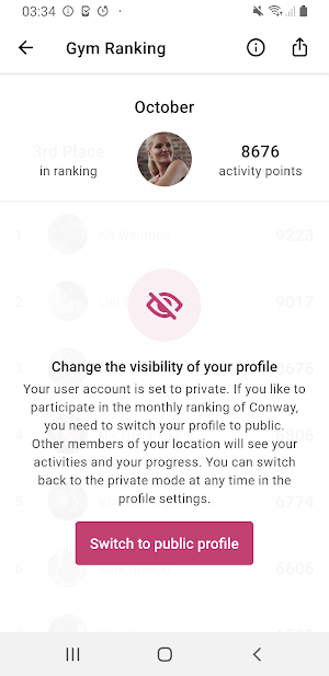 V-itness Poing Screenshot 1