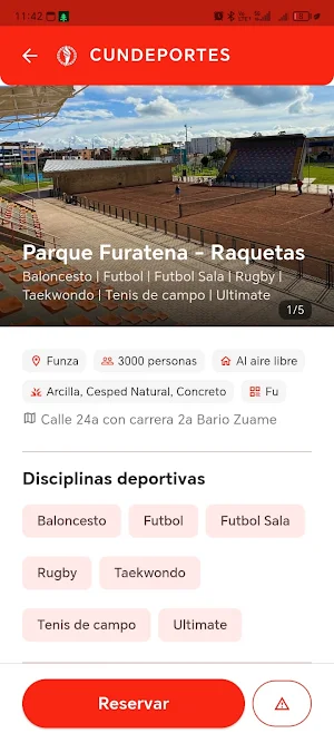 Cundeportes Funza Screenshot 1