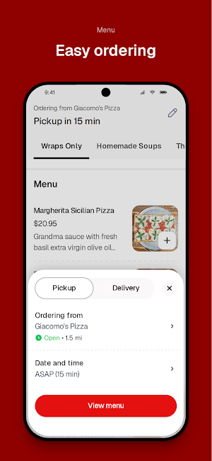 Giacomo's Pizza Screenshot 2
