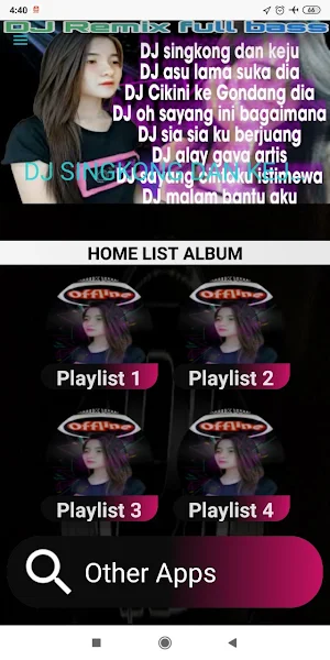 Dj Singkong dan keju offline Screenshot 1