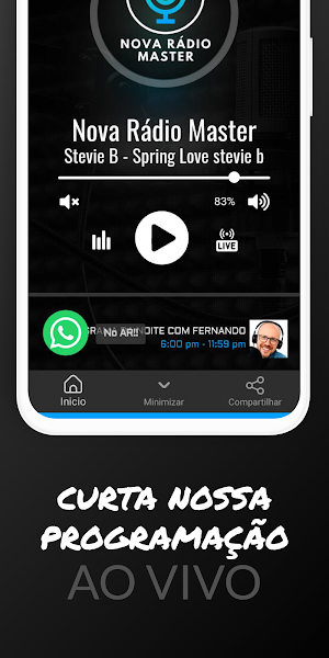 Nova Rádio Master Litoral SP Screenshot 3