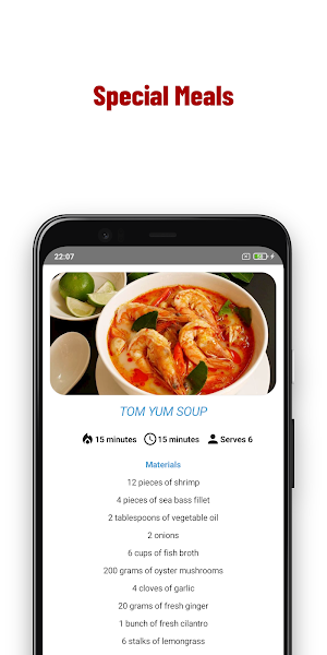 Thailand Recipes Screenshot 1