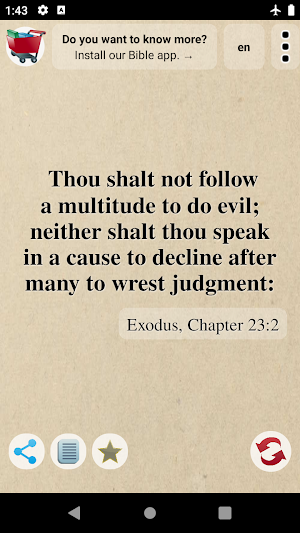 Bible Verses Screenshot 2