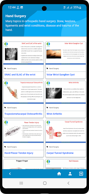 Orthopedic Surgery Learning Screenshot 2