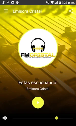 Emisora Cristal Vicuña Mackenna Screenshot 2
