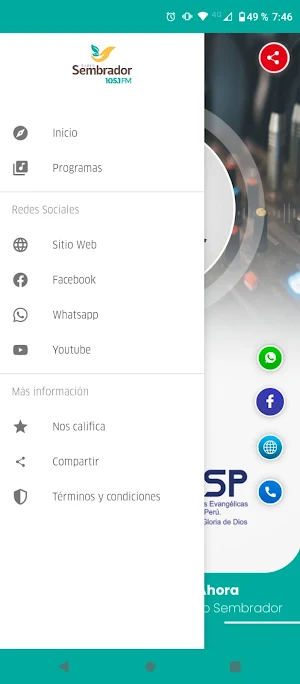 Radio Sembrador 105.1 FM Screenshot 2