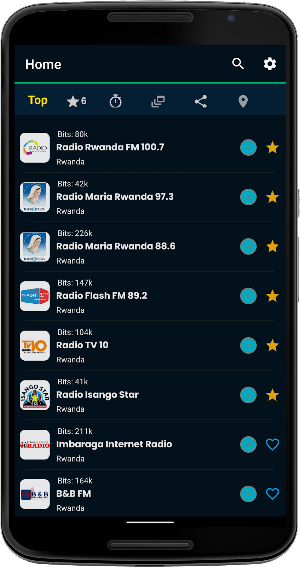 Rwanda Radio Stations Online Screenshot 3