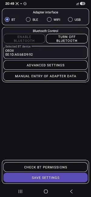 OBD2 ELM327 DTC Reader Screenshot 3