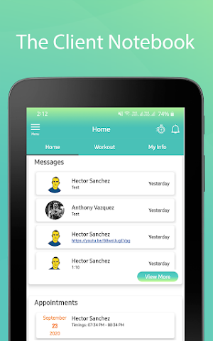 The Client Notebook Screenshot 3