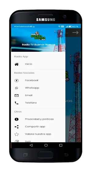 Radio TV Buenas Nuevas Screenshot 0