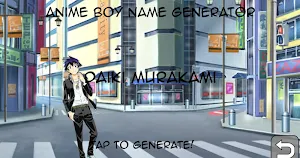 Anime Name Generator Screenshot 2