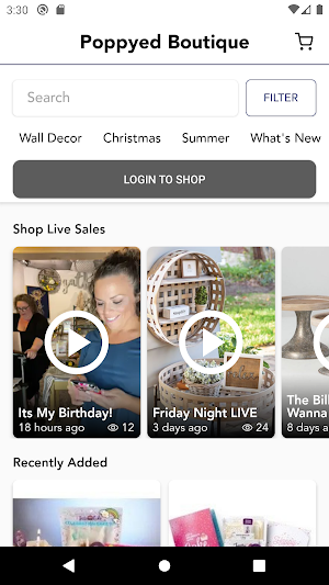 Poppyed Boutique Screenshot 1