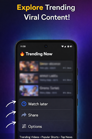 ViralStream: Trending Videos Screenshot 1