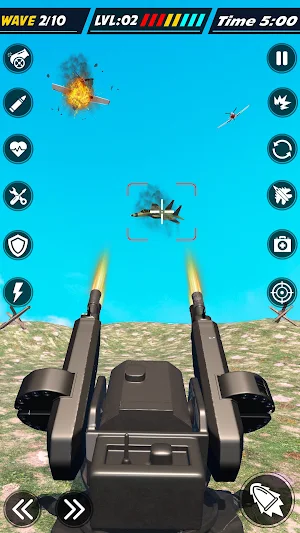 Airplane Attack Shooting Games Screenshot 3
