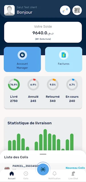Quick Livraison Screenshot 0