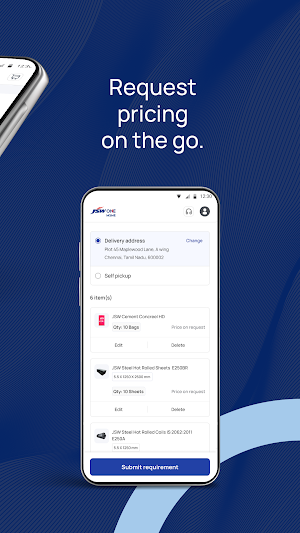 JSW One - MSME B2B Steel Screenshot 2