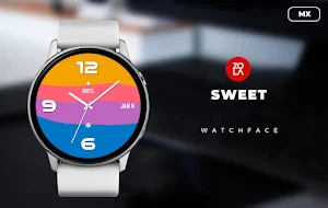 Sweet MX Watch Face Screenshot 0